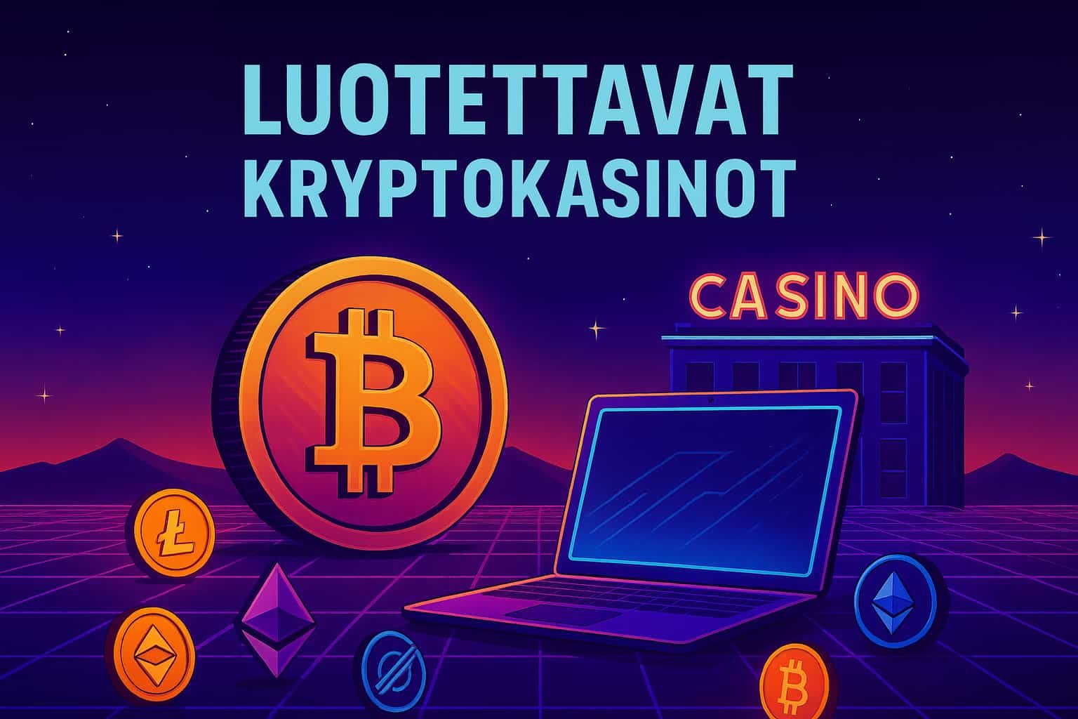 Kryptokasinot 2026 – Luotettavat Bitcoin & krypto kasinot