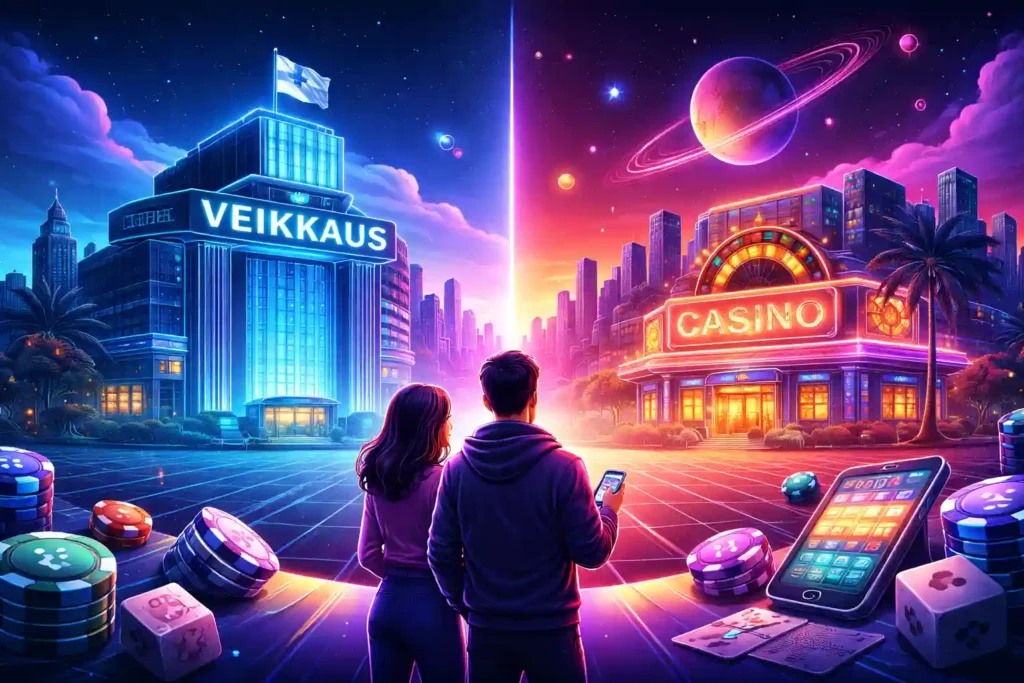 ulkomaiset nettikasinot vs veikkaus